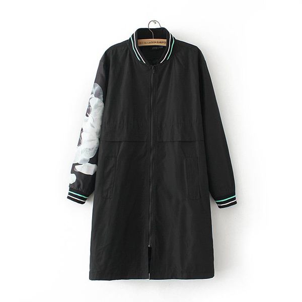 women's trench coats plus size turn-down collar cotton women 2021 office lady floarl printed zipper loose black brown long elegant coat, Tan;black
women's trench coats plus size turn-down collar cotton women 2021 office lady floarl printed zipper loose black brown long elegant coat, Tan;black