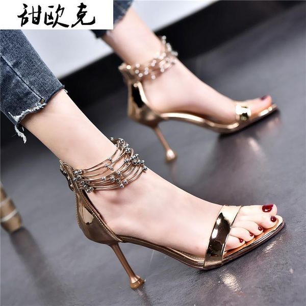 sandals 2021 summer stylish pointed nightclub women's high heels zipper comfortable walking stiletto open toe women, Black
sandals 2021 summer stylish pointed nightclub women's high heels zipper comfortable walking stiletto open toe women, Black