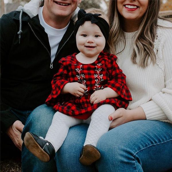 girl's dresses christmas baby girl dress toddler kids plaid long sleeve casual cotton clothes, Red;yellow
girl's dresses christmas baby girl dress toddler kids plaid long sleeve casual cotton clothes, Red;yellow