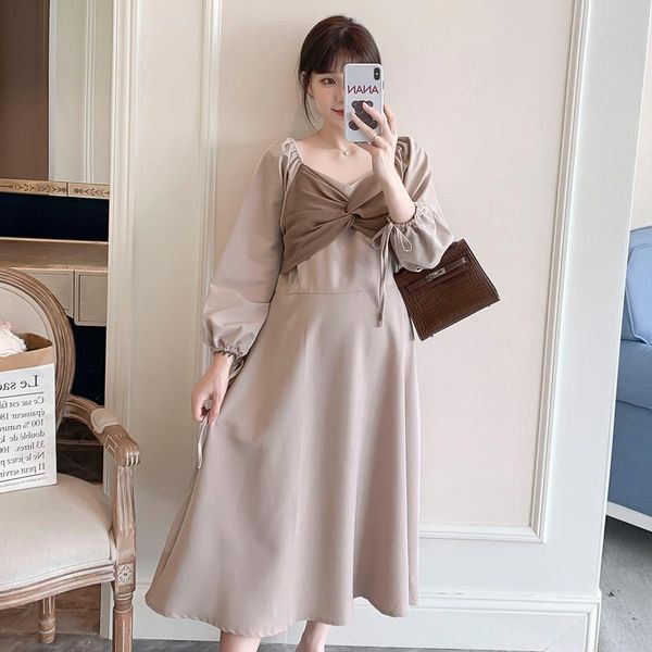 maternity dresses 2021 spring korean fashion party long dress a line charming loose clothes for pregnant women chic pregnancy, White
maternity dresses 2021 spring korean fashion party long dress a line charming loose clothes for pregnant women chic pregnancy, White