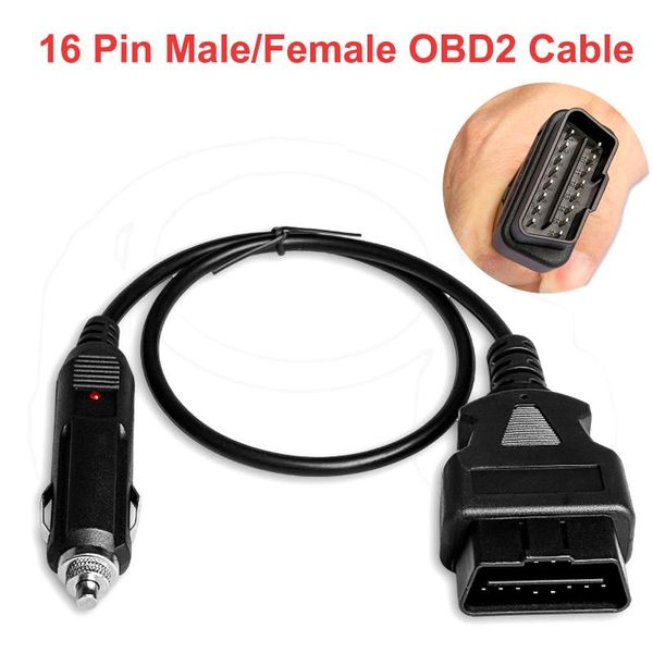 diagnostic tools 40cm length 16 pin obd2 cable connector female male obd adapter tool 12v dc cigarette lighter
diagnostic tools 40cm length 16 pin obd2 cable connector female male obd adapter tool 12v dc cigarette lighter