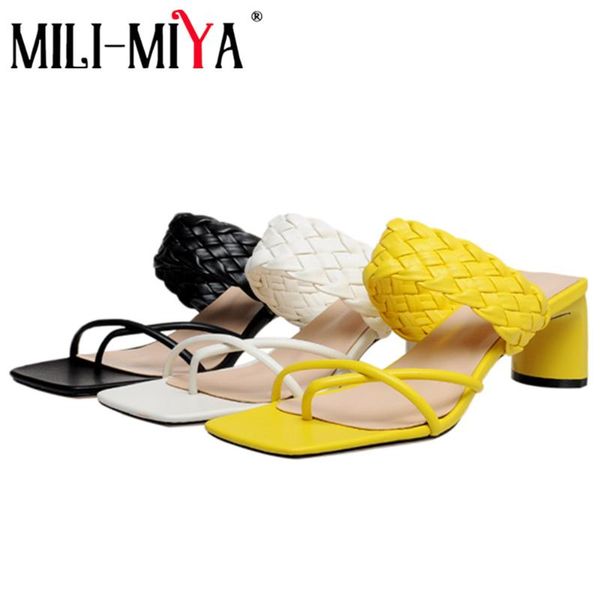 mili-miya fashion women weave microfiber thick heels sandals solid color square toe dress party summer shoes plus size 34-43, Black
mili-miya fashion women weave microfiber thick heels sandals solid color square toe dress party summer shoes plus size 34-43, Black