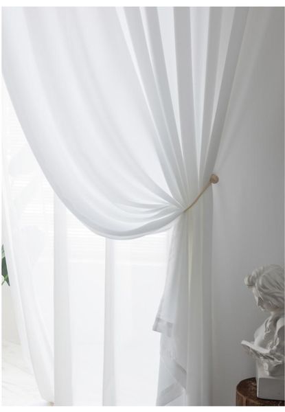 curtain & drapes nordic style white chiffon gauze panels modern tansparent impermeable soft yarn for living room bedroom
curtain & drapes nordic style white chiffon gauze panels modern tansparent impermeable soft yarn for living room bedroom