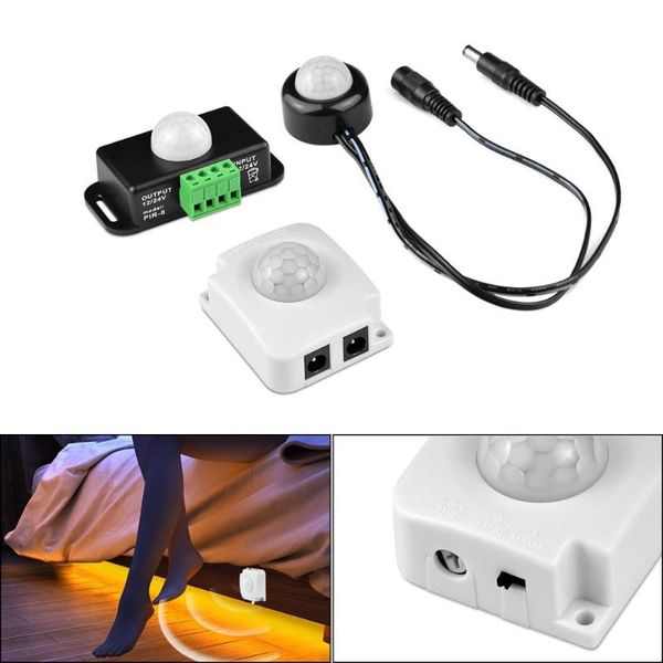 strips dc 12v 24v led light pir motion sensor switch lamp dc-5 dc-10 pir-8 tdl2025 time delay adjustable for 2858 strip
strips dc 12v 24v led light pir motion sensor switch lamp dc-5 dc-10 pir-8 tdl2025 time delay adjustable for 2858 strip