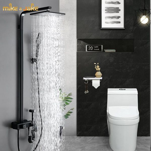 bathroom big black shower set mablack luxury stand shower faucet bathtub black mixer household rainfall
bathroom big black shower set mablack luxury stand shower faucet bathtub black mixer household rainfall