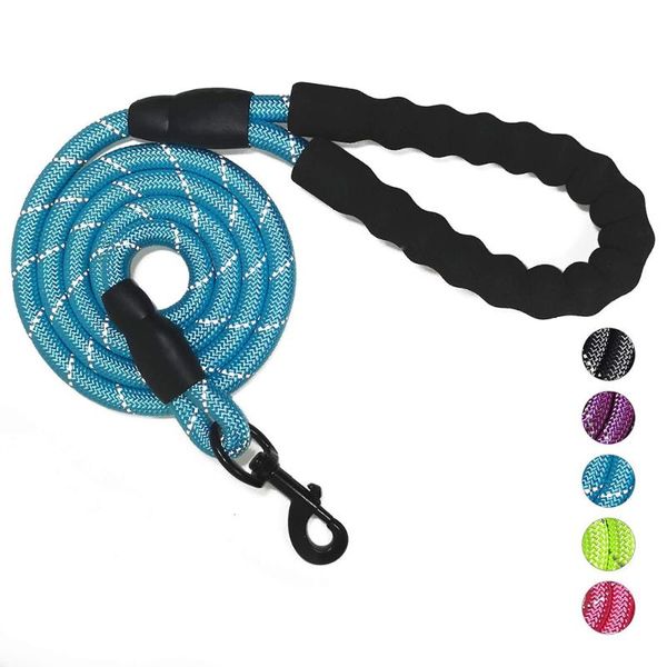 dog collars & leashes 5 ft strong leash extra heavy duty rock climbing rope comfortable padded handle highly reflective threads for medium
dog collars & leashes 5 ft strong leash extra heavy duty rock climbing rope comfortable padded handle highly reflective threads for medium