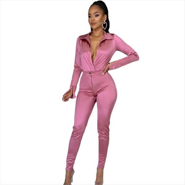 summer fashion loose casual womens tracksuits long sleeve turn down two piece suit office lady formal set solid work, Gray
summer fashion loose casual womens tracksuits long sleeve turn down two piece suit office lady formal set solid work, Gray