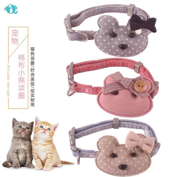 dog collars & leashes the pet collar nylon ribbon traction rope tie bear cat necklace factory outlet
dog collars & leashes the pet collar nylon ribbon traction rope tie bear cat necklace factory outlet