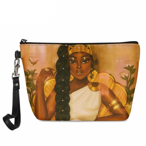 cosmetic bags & cases black queen afro girls design casual make up bag for women multifunction lady tote washing toiletry
cosmetic bags & cases black queen afro girls design casual make up bag for women multifunction lady tote washing toiletry