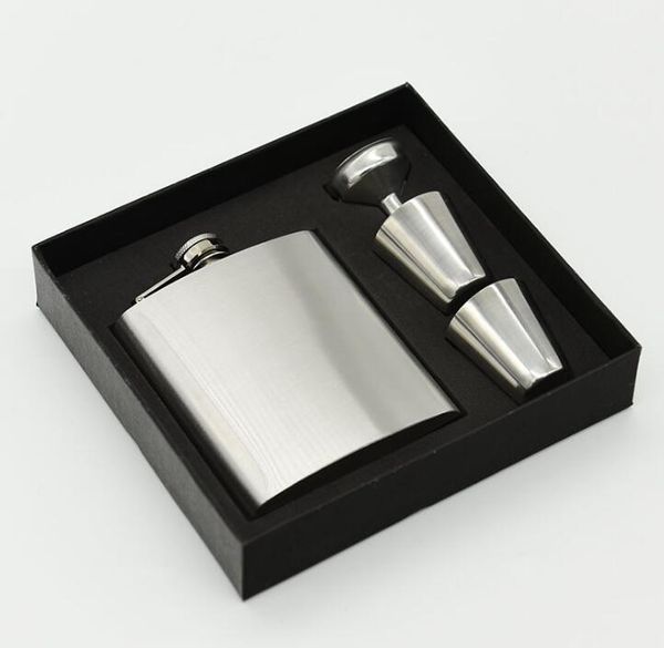hip flasks 20pcs/lot fashion 7 oz stainless steel flask men carry flagon gift set 265g 7oz men's ent
hip flasks 20pcs/lot fashion 7 oz stainless steel flask men carry flagon gift set 265g 7oz men's ent