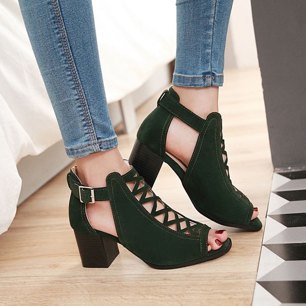 women casual rome summer shoes woman fashion hollow high heels open toe gladiator sandals, Black
women casual rome summer shoes woman fashion hollow high heels open toe gladiator sandals, Black