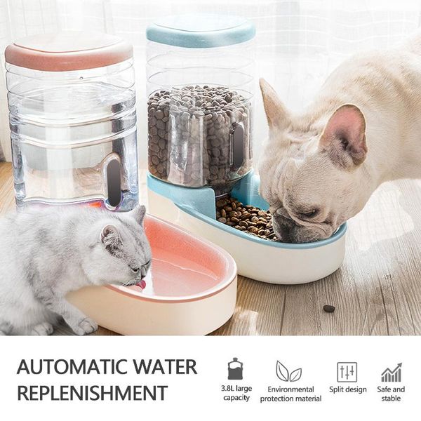 3.8l pet automatic feeder dog drinking bowl for cat accessories water feeding watering supplies large capacity dispenser hot
3.8l pet automatic feeder dog drinking bowl for cat accessories water feeding watering supplies large capacity dispenser hot