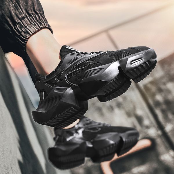 fashion men professional running shoes breathable trainers outdoor platform sports nyfw chunky y3 sneakers 39-46, Black
fashion men professional running shoes breathable trainers outdoor platform sports nyfw chunky y3 sneakers 39-46, Black
