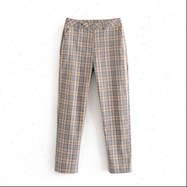 vintage women plaid pants 2020 fashion spring autumn fashion ladies elegant straight pant casual female chic long pants girls, Black;white
vintage women plaid pants 2020 fashion spring autumn fashion ladies elegant straight pant casual female chic long pants girls, Black;white