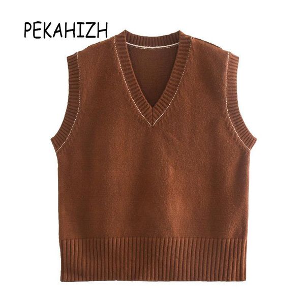 women's vests vintage v-neck sleeveless knitted sweater fashion slim solid warm office pullover lady casual loose chic 2021, Black;white
women's vests vintage v-neck sleeveless knitted sweater fashion slim solid warm office pullover lady casual loose chic 2021, Black;white