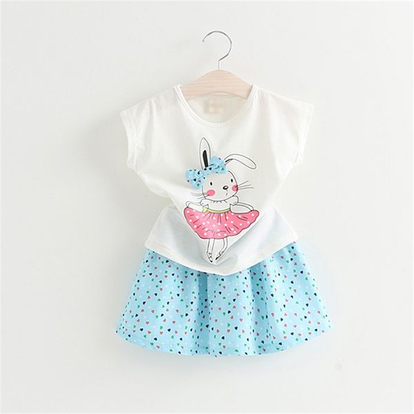 girls clothes summer children cute rabbit t-shirt + skirt suit kid 2-6y kids dresses for 210528, White
girls clothes summer children cute rabbit t-shirt + skirt suit kid 2-6y kids dresses for 210528, White