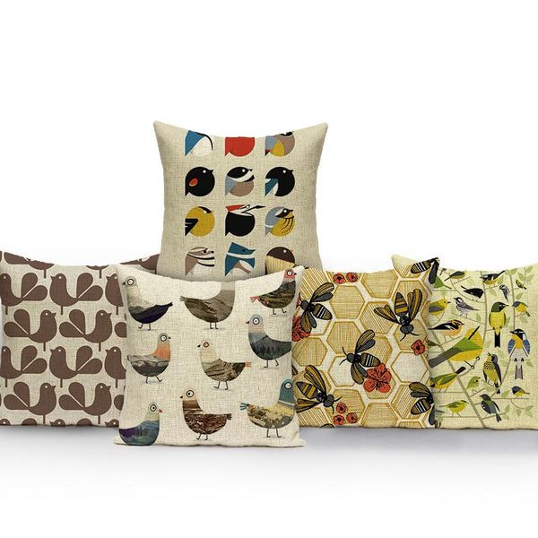cushion/decorative pillow animal series birds pattern decorative case square home decor sofa bedroom cushion cover polyester covers
cushion/decorative pillow animal series birds pattern decorative case square home decor sofa bedroom cushion cover polyester covers