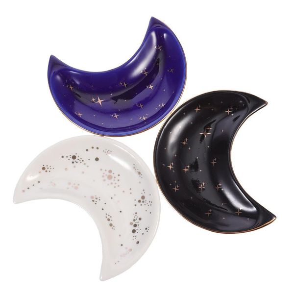 kitchen storage & organization 3pcs moon tray jewelry display trays crystal stones holder ceramic plate bowls
kitchen storage & organization 3pcs moon tray jewelry display trays crystal stones holder ceramic plate bowls