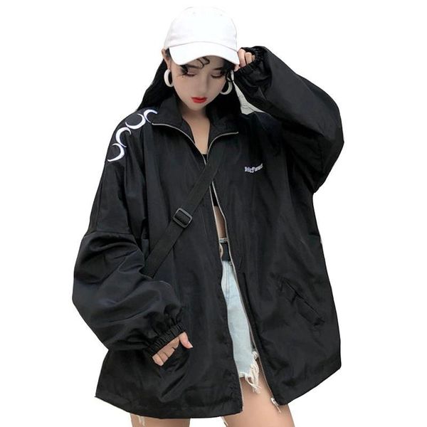 2021 fashion baseball jackets women basic jacket harajuku gothic moon coat oversized windbreaker outwear medium-long clothes, Black;brown
2021 fashion baseball jackets women basic jacket harajuku gothic moon coat oversized windbreaker outwear medium-long clothes, Black;brown