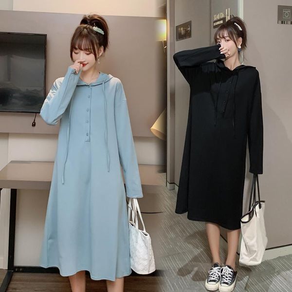 maternity dresses clothes spring autumn cotton long sleeve loose stylish slimming dress for pregnant women mom, White
maternity dresses clothes spring autumn cotton long sleeve loose stylish slimming dress for pregnant women mom, White