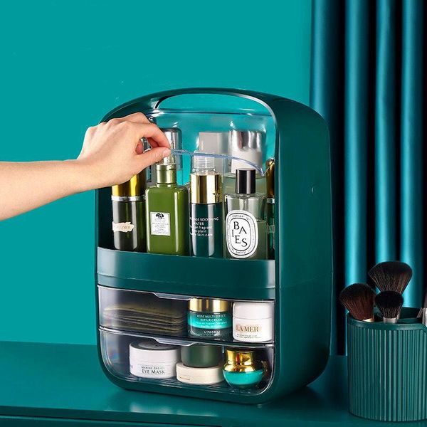 storage boxes & bins makeup organizer for cosmetic large capacity stand home fashion waterproof dustproof bathroom box bag skincare and c
storage boxes & bins makeup organizer for cosmetic large capacity stand home fashion waterproof dustproof bathroom box bag skincare and c