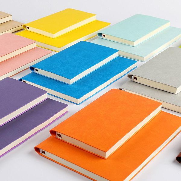 notepads korean stationery simple soft leather a5 a6 notebook girl student learning notepad diary office agenda notebooks, Purple;pink
notepads korean stationery simple soft leather a5 a6 notebook girl student learning notepad diary office agenda notebooks, Purple;pink