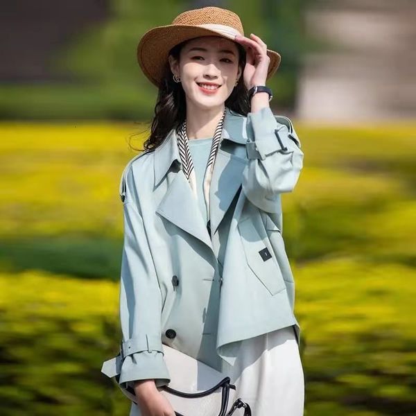 women's jackets spring and korean autumn loose short jacket for woman 4fol, Black;brown
women's jackets spring and korean autumn loose short jacket for woman 4fol, Black;brown