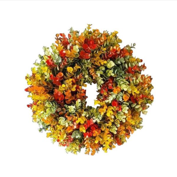 decorative flowers & wreaths elegant fall wreath eucalyptus rustic thanksgiving front door round fake garlands festive seasonal decor 35cm
decorative flowers & wreaths elegant fall wreath eucalyptus rustic thanksgiving front door round fake garlands festive seasonal decor 35cm
