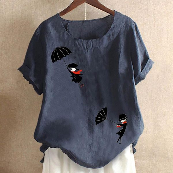 women's t-shirt casual fashion long-sleeved shirt cartoon fun print cotton ladies short-sleeved irregular hem t-shirts, White
women's t-shirt casual fashion long-sleeved shirt cartoon fun print cotton ladies short-sleeved irregular hem t-shirts, White