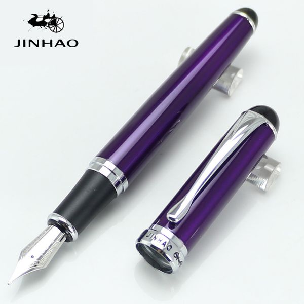 jinhao 750 business & writing supplies purple and silver braod nib lady/gentleman gift fountain pen without pen case
jinhao 750 business & writing supplies purple and silver braod nib lady/gentleman gift fountain pen without pen case