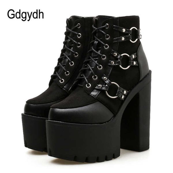 gdgydh 2021 spring fashion motorcycle boots women platform heels casual shoes lacing round toe shoes ladies autumn boots black y0914
gdgydh 2021 spring fashion motorcycle boots women platform heels casual shoes lacing round toe shoes ladies autumn boots black y0914