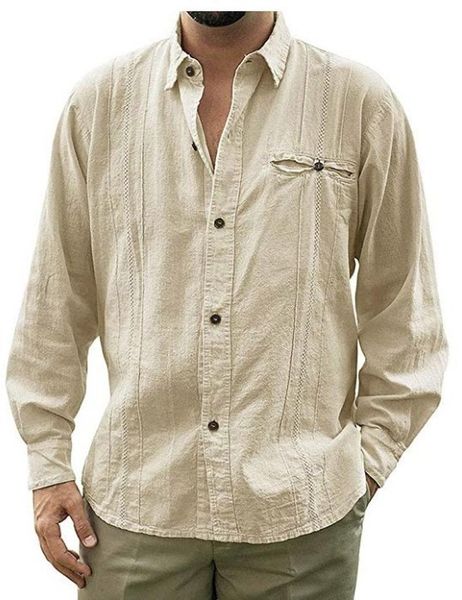 men's casual shirts fashion men shirt autumn solid color long sleeve linen cardigan button lapel, White;black
men's casual shirts fashion men shirt autumn solid color long sleeve linen cardigan button lapel, White;black