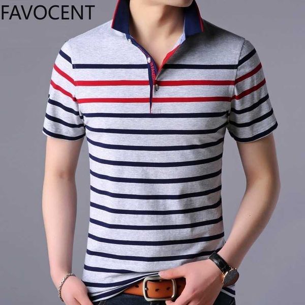 men's polos summer business fashion commute striped short breathable shirt casual mens clothing slim polo homme gfy3, White;black
men's polos summer business fashion commute striped short breathable shirt casual mens clothing slim polo homme gfy3, White;black