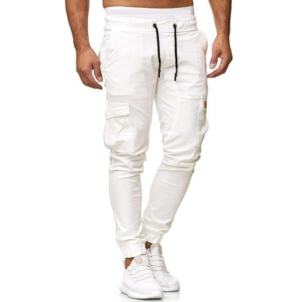 men's pants men long cargo sweatpants casual elastic joggings sport solid baggy pockets trousers city military tactical, Black
men's pants men long cargo sweatpants casual elastic joggings sport solid baggy pockets trousers city military tactical, Black