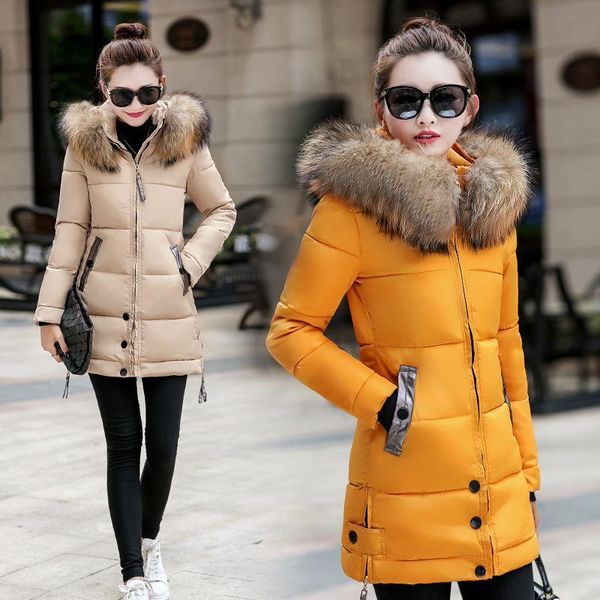 women's down & parkas 2021 autumn and winter cotton padded clothes coats korean version slim medium long wo, Black
women's down & parkas 2021 autumn and winter cotton padded clothes coats korean version slim medium long wo, Black
