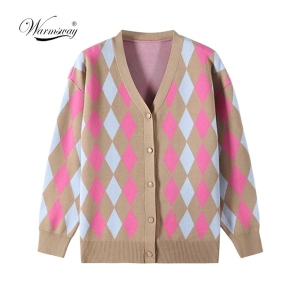 vintage geometric rhombic cardigan sweater women autumn warm long sleeve loose outerwear elegant v-neck chic knit c-023 211103, White;black
vintage geometric rhombic cardigan sweater women autumn warm long sleeve loose outerwear elegant v-neck chic knit c-023 211103, White;black
