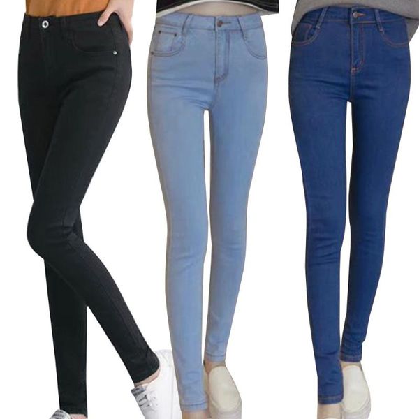 women's jeans arrival womens skinny high waist long pants casual denim tight stretch slim fit korean version store, Blue
women's jeans arrival womens skinny high waist long pants casual denim tight stretch slim fit korean version store, Blue