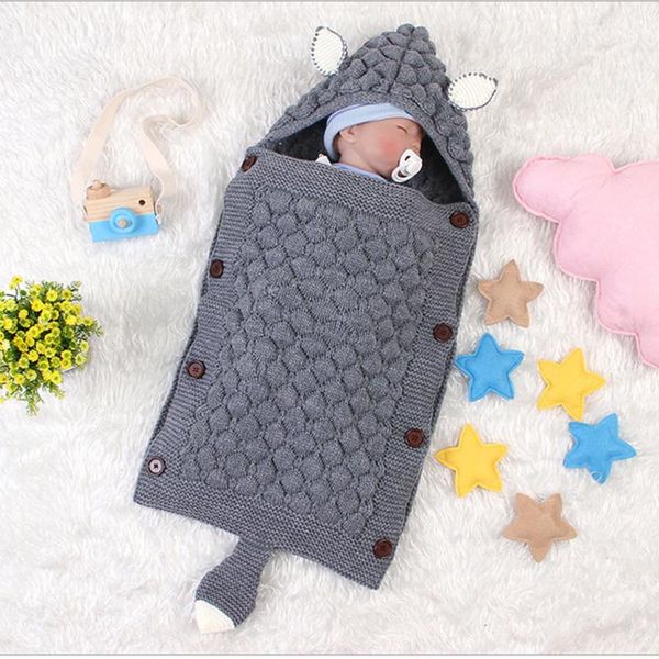 pajamas knitted baby robes sleeping bag cute winter button clothing sleepwear for girls boys sleeper 0-12 months, Blue;red 
pajamas knitted baby robes sleeping bag cute winter button clothing sleepwear for girls boys sleeper 0-12 months, Blue;red