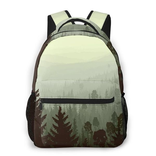 backpack women fashion male travel mens bag large lapforest landscape wild coniferous with fog firs
backpack women fashion male travel mens bag large lapforest landscape wild coniferous with fog firs