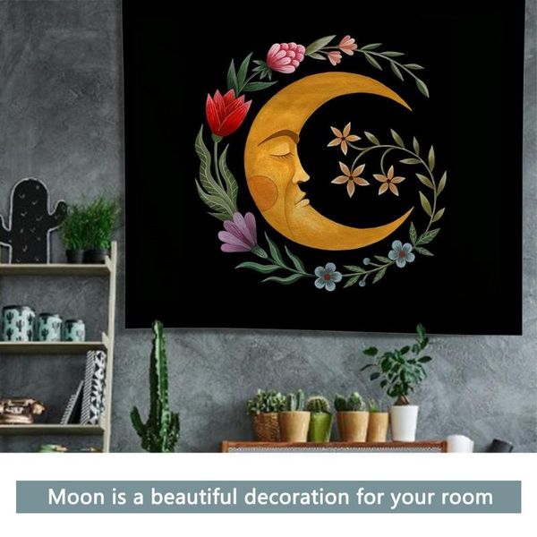 tapestries sun tapestry bohemia moon floral print tarot wall decoration hanging decor blanket bedding curtain
tapestries sun tapestry bohemia moon floral print tarot wall decoration hanging decor blanket bedding curtain