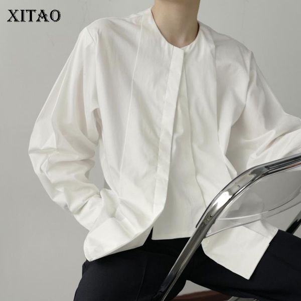 xitao white blouse women loose fashion simple casual all match korean style 2021 new autumn elegant shirt goddess fan zp2774
xitao white blouse women loose fashion simple casual all match korean style 2021 new autumn elegant shirt goddess fan zp2774