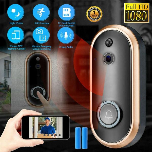 1080p hd wireless doorbell audio intercom camera wifi remote monitoring for apartments ir alarm security doorbell with camera
1080p hd wireless doorbell audio intercom camera wifi remote monitoring for apartments ir alarm security doorbell with camera