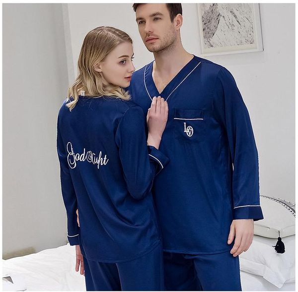 men's sleepwear couple silk pajamas long sleeve satin pyjamas lounge couples pajama sets family pijama lover night suit, Black;brown
men's sleepwear couple silk pajamas long sleeve satin pyjamas lounge couples pajama sets family pijama lover night suit, Black;brown