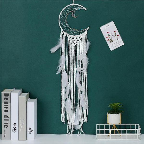 decorative objects & figurines creative moon weaving dream catcher tapestry home furnishing wall decoration pendant festive holiday gift
decorative objects & figurines creative moon weaving dream catcher tapestry home furnishing wall decoration pendant festive holiday gift