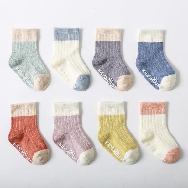 3 pairs children's socks solid striped four seasons boy anti slip newborn baby socks cotton infant for girls 0-36month, Pink;yellow
3 pairs children's socks solid striped four seasons boy anti slip newborn baby socks cotton infant for girls 0-36month, Pink;yellow