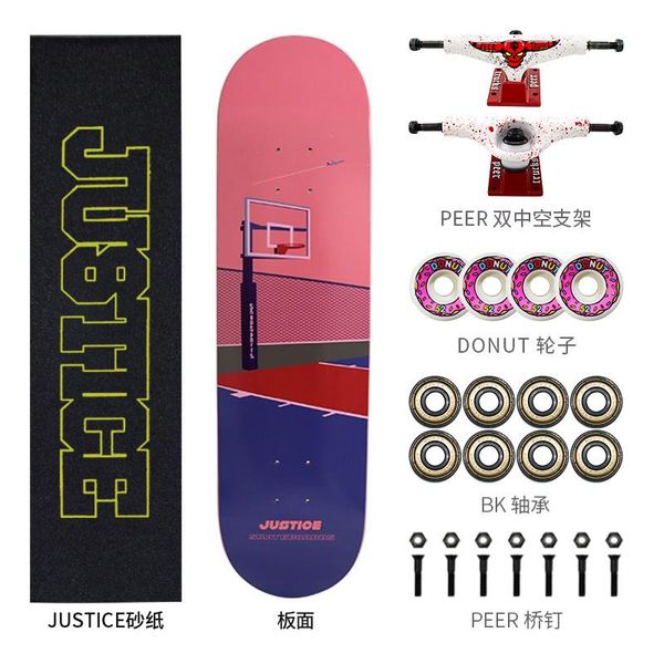old school skateboard 7 ply maple peer 2.0 truck for adults teens kids cruising double rocker
old school skateboard 7 ply maple peer 2.0 truck for adults teens kids cruising double rocker