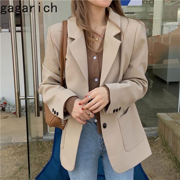women's suits & blazers gagarich woman blazer autumn korean ins loose solid simple turn down collar single breast pocket casual versati, White;black
women's suits & blazers gagarich woman blazer autumn korean ins loose solid simple turn down collar single breast pocket casual versati, White;black