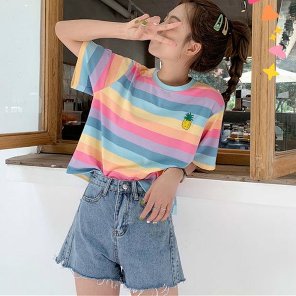ulzzang 2021 new harajuku kawaii striped crop schoolgirl will see loose tank korean sweet fruit loosens shirt print 67i3, White
ulzzang 2021 new harajuku kawaii striped crop schoolgirl will see loose tank korean sweet fruit loosens shirt print 67i3, White