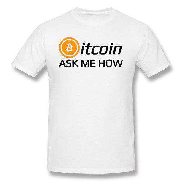 men's t-shirts men clothing t-shirt ask me how cryptocurrency fashion short sleeve, White;black
men's t-shirts men clothing t-shirt ask me how cryptocurrency fashion short sleeve, White;black