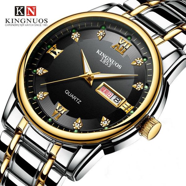 wristwatches fashion men's watch waterproof luminous steel band dual calendar quartz retro non-mechanical, Slivery;brown
wristwatches fashion men's watch waterproof luminous steel band dual calendar quartz retro non-mechanical, Slivery;brown